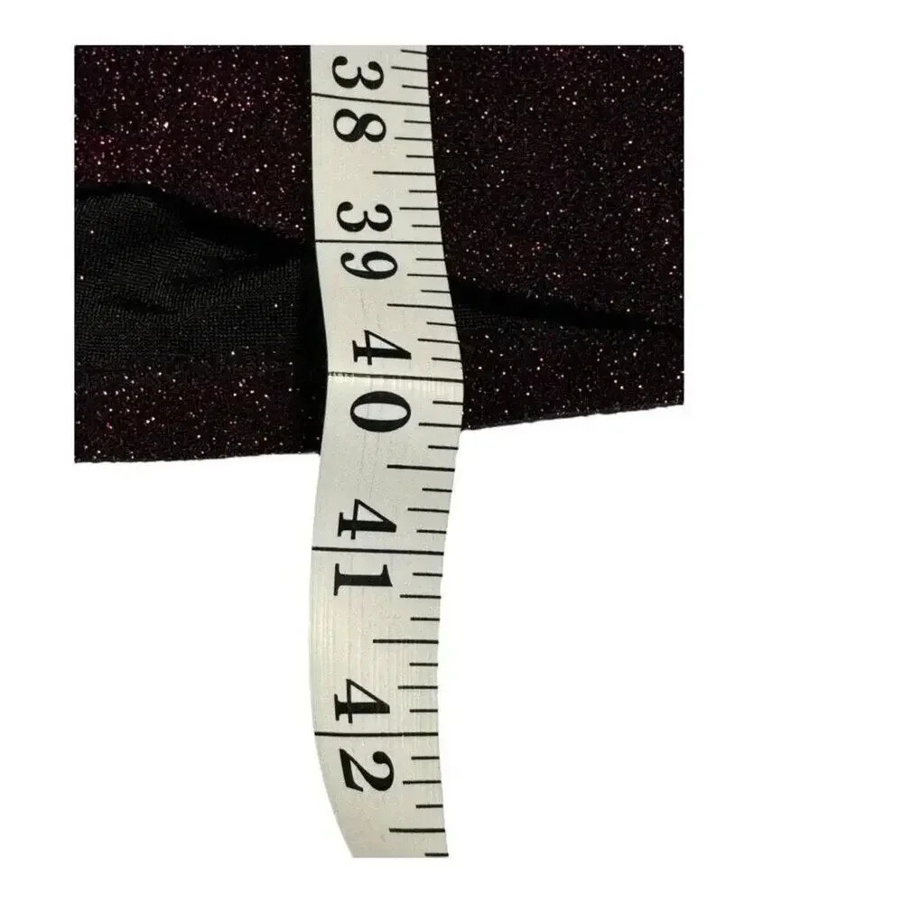 NEW London Times For Maggy London Dovana Magenta Sparkle Lurex Dress Size 4 NWT - Picture 7 of 8